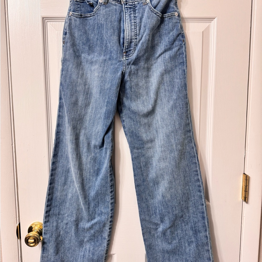 Express Light Blue High Rise Jeans Size 0/S